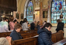 Nagypéntek - Keresztút a budapesti Lengyel Templom és keresztút utáni csonka mise